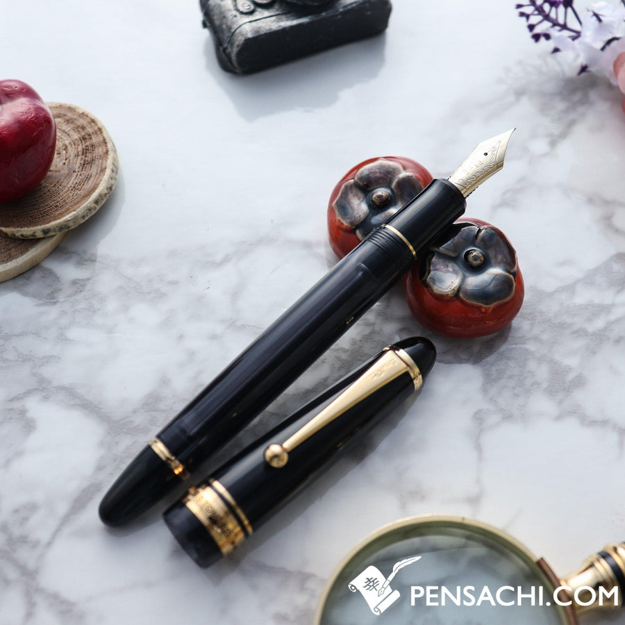 PILOT Custom 823 Fountain Pen - Smoke Black Demonstrator - PenSachi Japanese Limited Fountain Pen