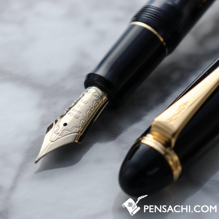 PILOT Custom 823 Fountain Pen - Smoke Black Demonstrator - PenSachi Japanese Limited Fountain Pen