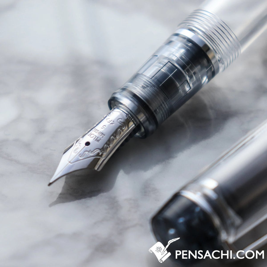 PILOT Custom Heritage 92 Fountain Pen - Demonstrator Clear - PenSachi Japanese Limited Fountain Pen