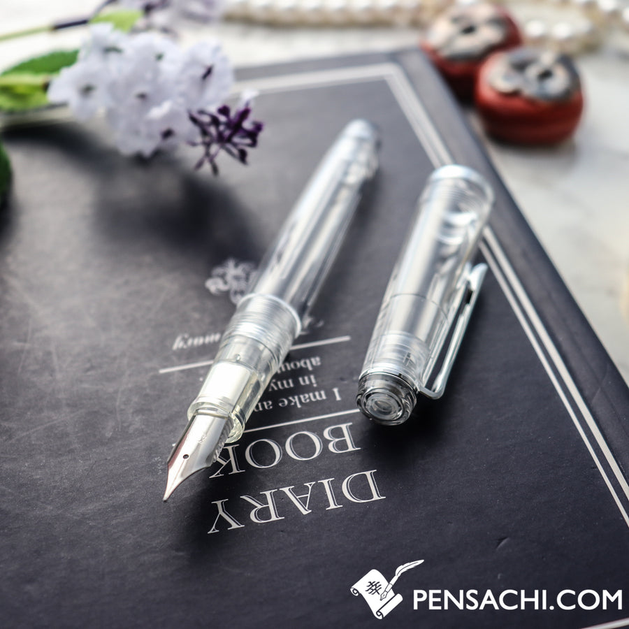 SAILOR Lecoule Fountain Pen - Transparent Clear - PenSachi Japanese Limited Fountain Pen