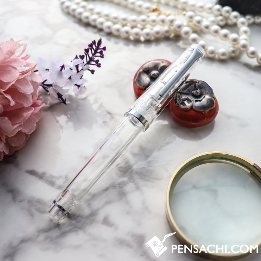 SAILOR Lecoule Fountain Pen - Transparent Clear - PenSachi Japanese Limited Fountain Pen