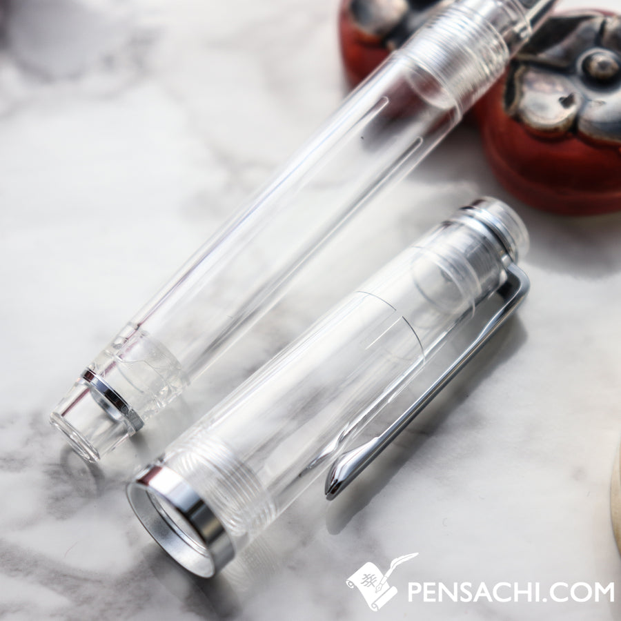 SAILOR Lecoule Fountain Pen - Transparent Clear - PenSachi Japanese Limited Fountain Pen