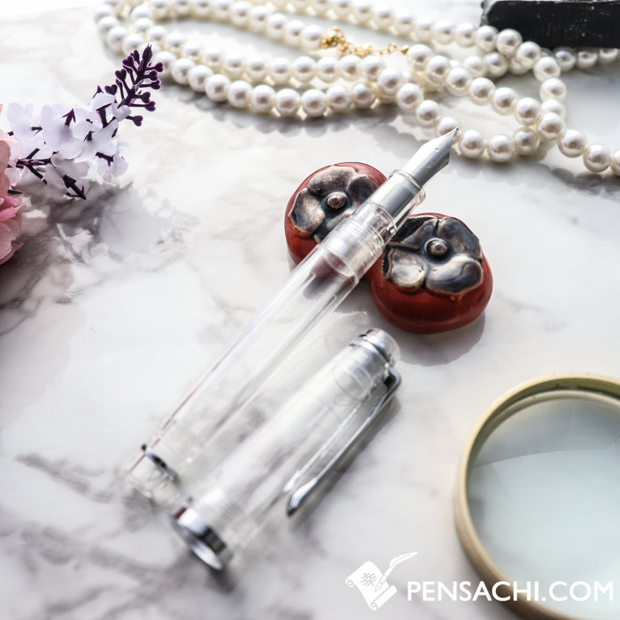 SAILOR Lecoule Fountain Pen - Transparent Clear - PenSachi Japanese Limited Fountain Pen