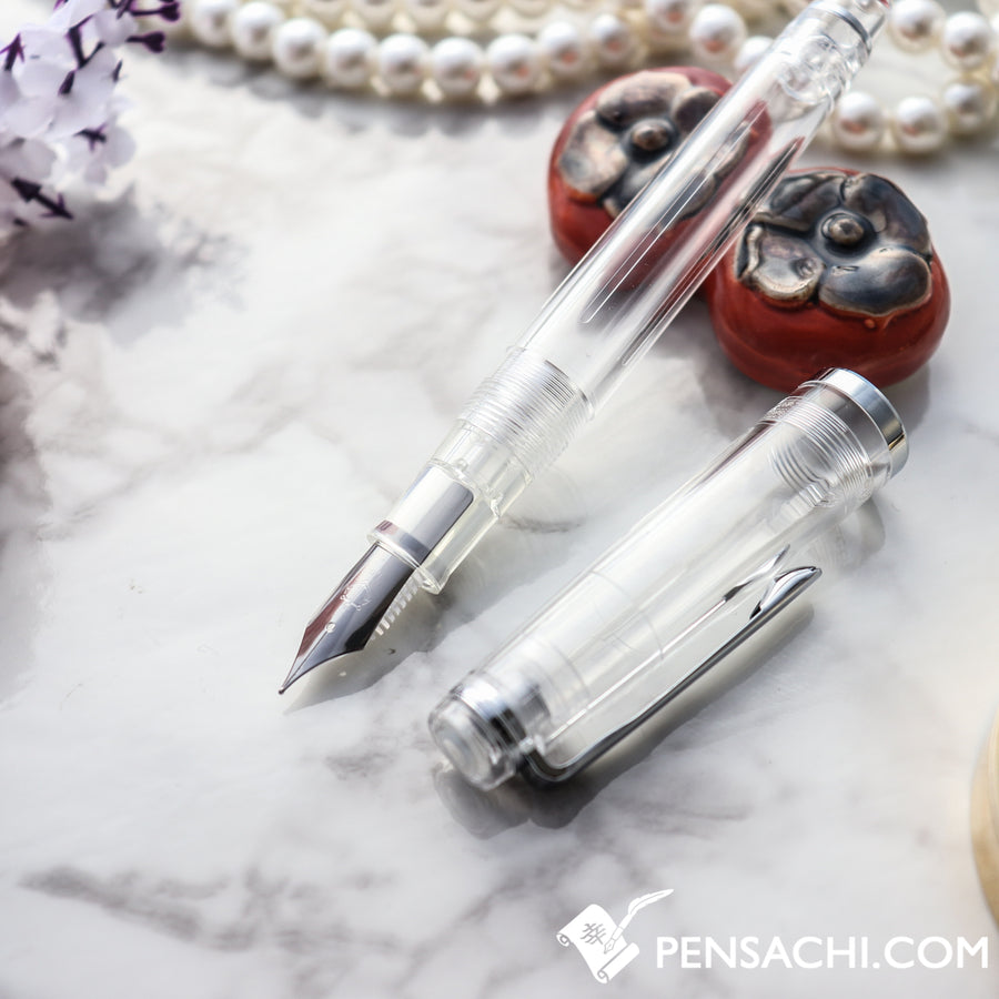 SAILOR Lecoule Fountain Pen - Transparent Clear - PenSachi Japanese Limited Fountain Pen