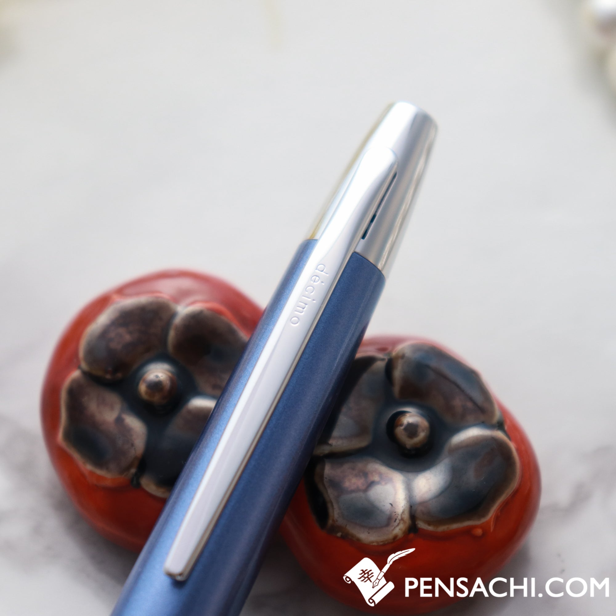 PILOT Vanishing Point Capless Decimo Fountain Pen - Light Blue