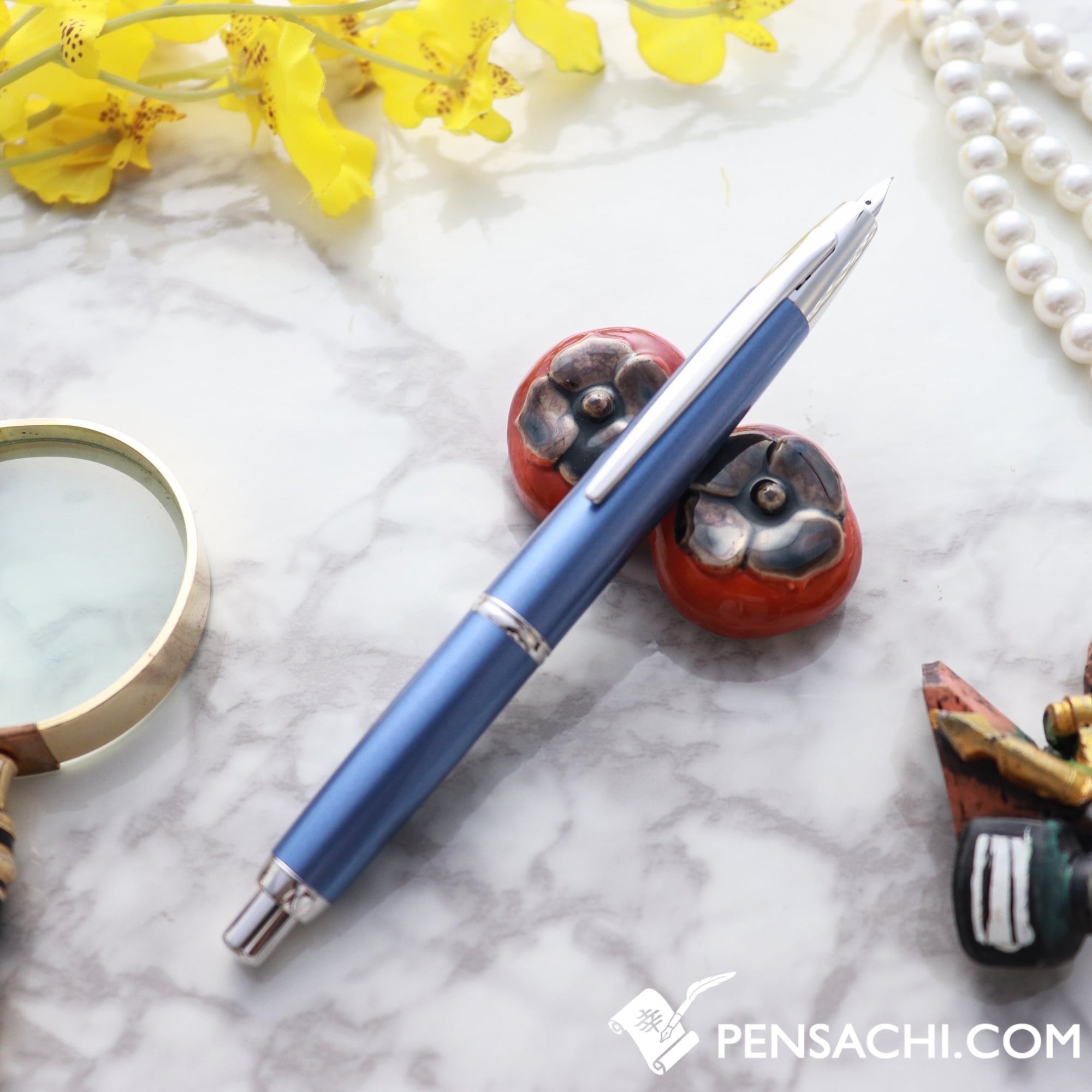 PILOT Vanishing Point Capless Decimo Fountain Pen - Light Blue