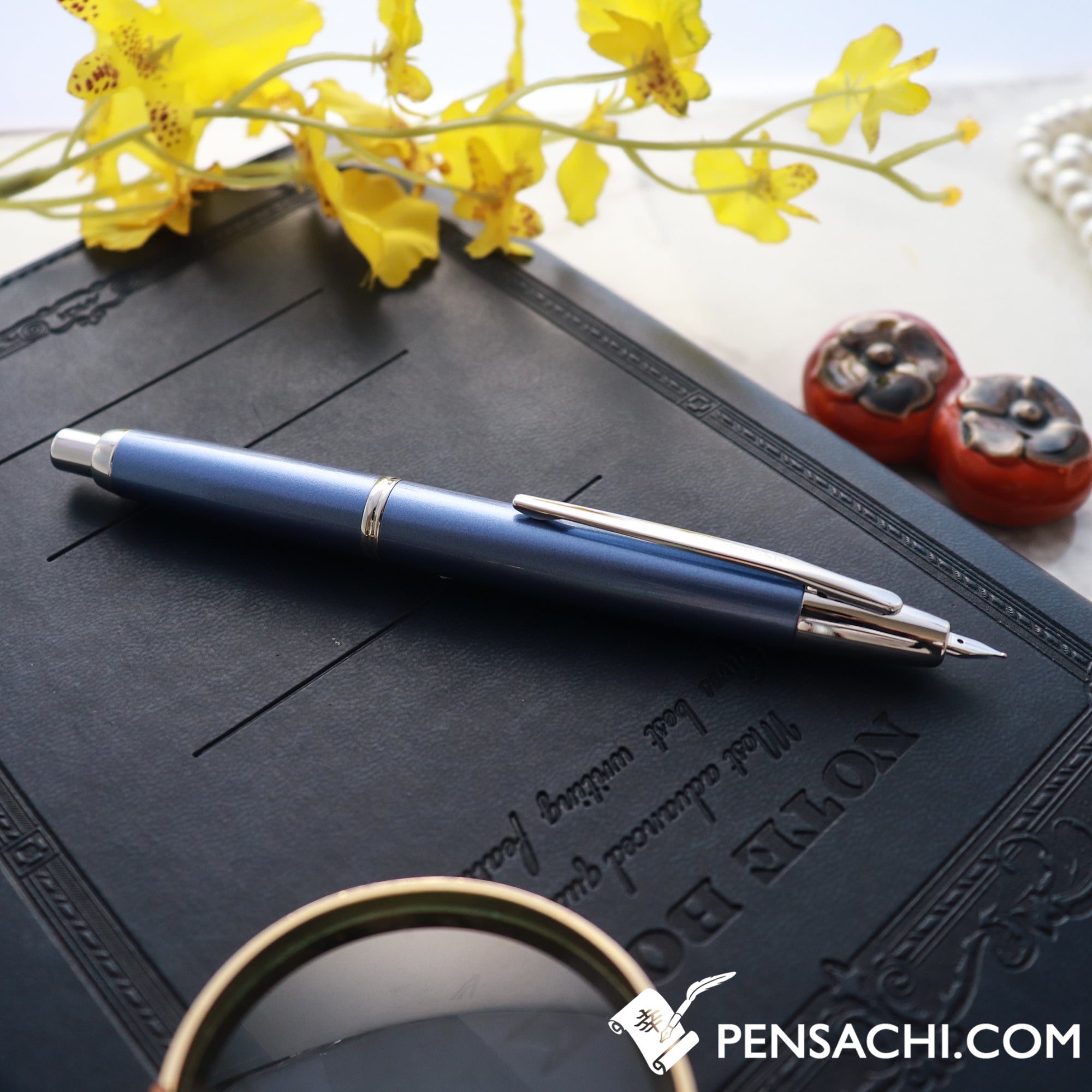 PILOT Vanishing Point Capless Decimo Fountain Pen - Light Blue