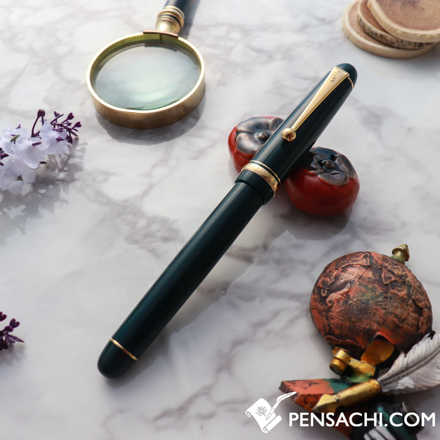 PILOT Custom 74 Fountain Pen - Dark Green - PenSachi Japanese Limited Fountain Pen