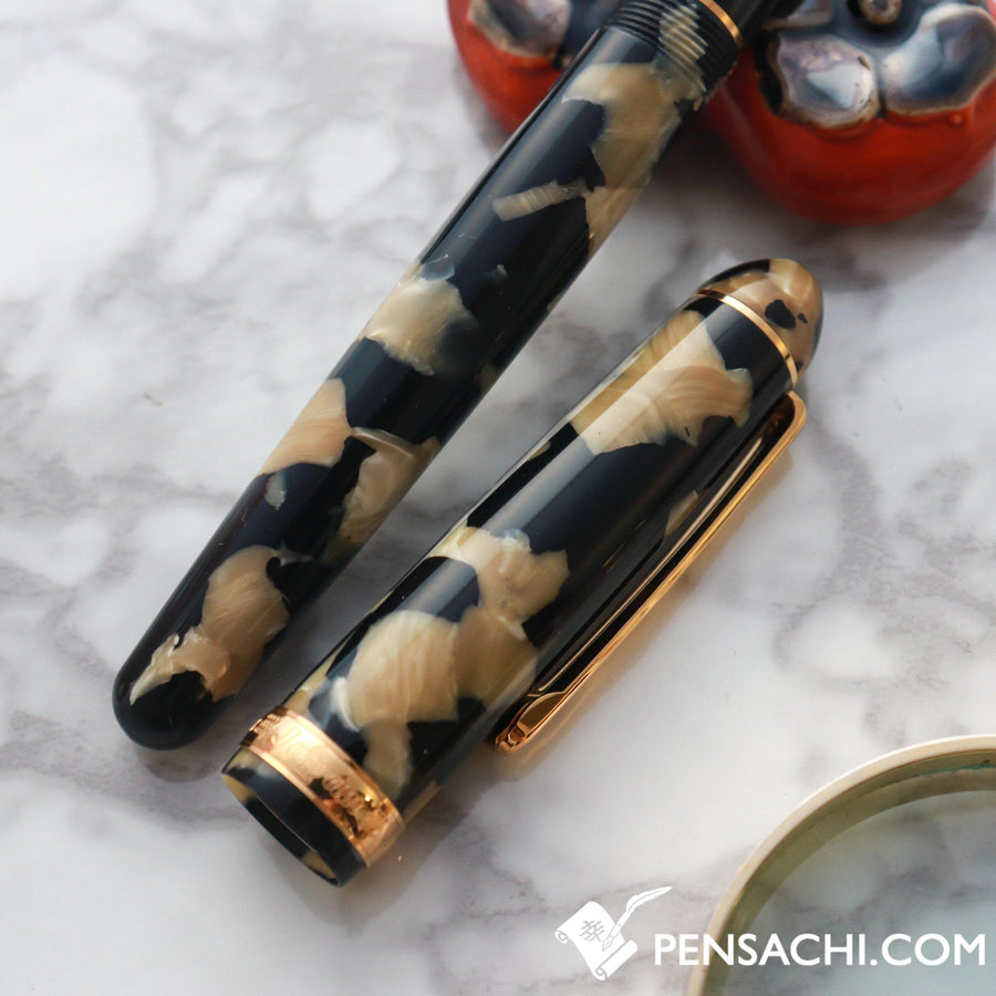 PLATINUM #3776 Century Celluloid Fountain Pen - Ishigaki Calico - PenSachi Japanese Limited Fountain Pen