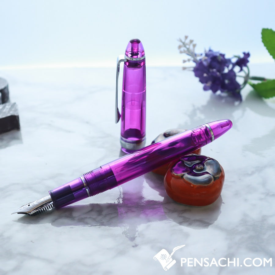 SAILOR Limited Edition 1911 Standard (Mid size) Demonstrator Fountain Pen - Wisteria Purple - PenSachi Japanese Limited Fountain Pen