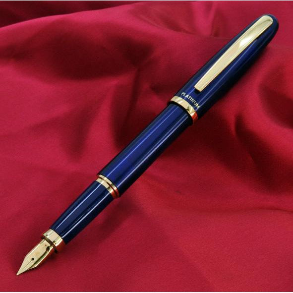 PLATINUM Balance Fountain Pen - Blue - PenSachi Japanese Limited Fountain Pen