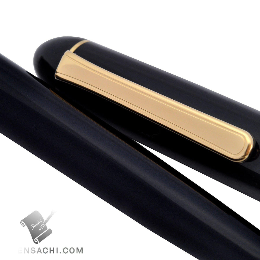 PLATINUM #3776 Century Balance Fountain Pen - Black - PenSachi Japanese Limited Fountain Pen