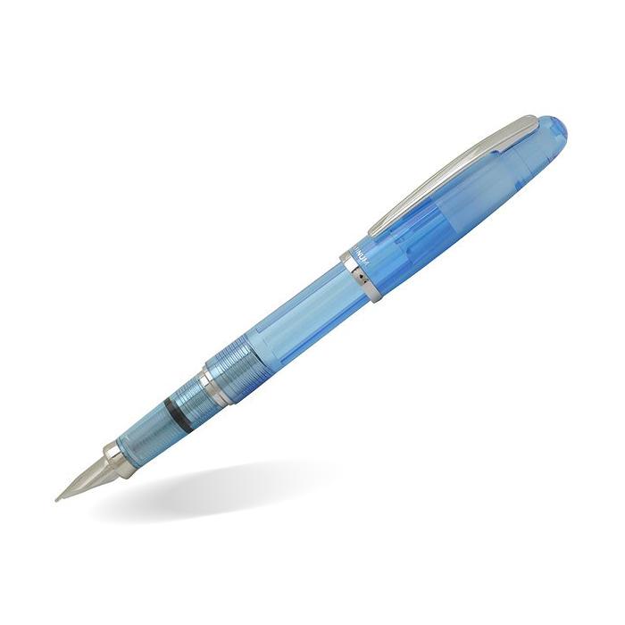 PLATINUM Balance Fountain Pen - Crystal Blue - PenSachi Japanese Limited Fountain Pen