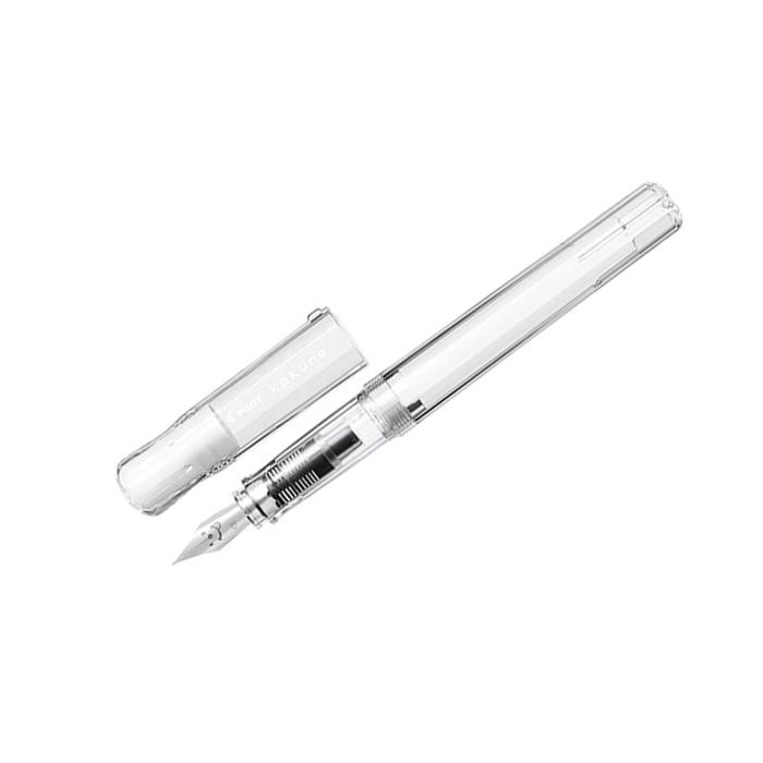 PILOT Kakuno Fountain Pen - Transparent - PenSachi Japanese Limited Fountain Pen