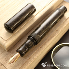 EBOYA Kyouka (Large) Ebonite Fountain Pen - Shinryou Beige - PenSachi Japanese Limited Fountain Pen