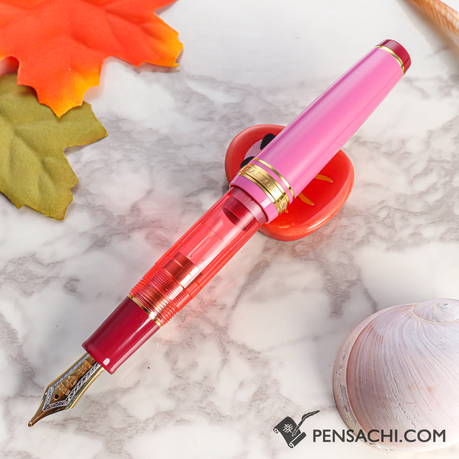 SAILOR Limited Edition Professional Gear Mini Fountain Pen - Crimson - PenSachi Japanese Limited Fountain Pen