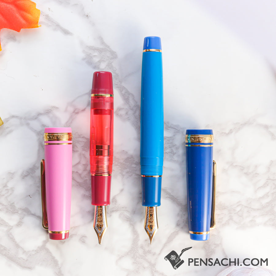 SAILOR Limited Edition Professional Gear Mini Fountain Pen - Crimson - PenSachi Japanese Limited Fountain Pen