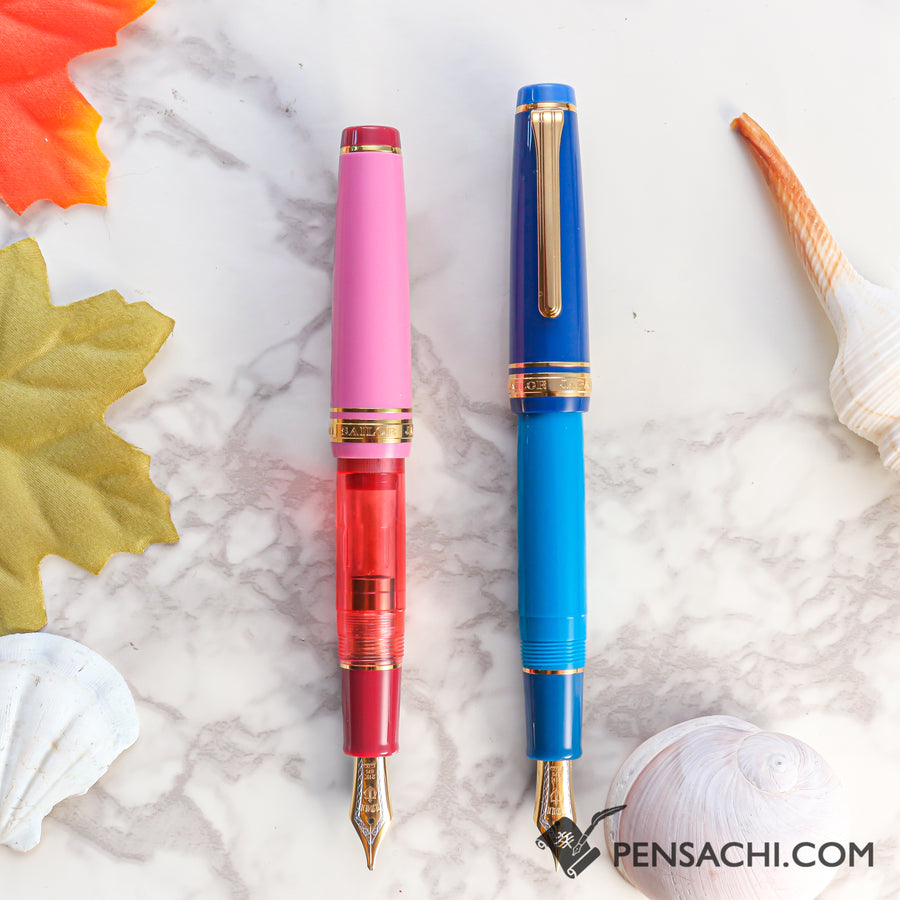 SAILOR Limited Edition Professional Gear Mini Fountain Pen - Crimson - PenSachi Japanese Limited Fountain Pen