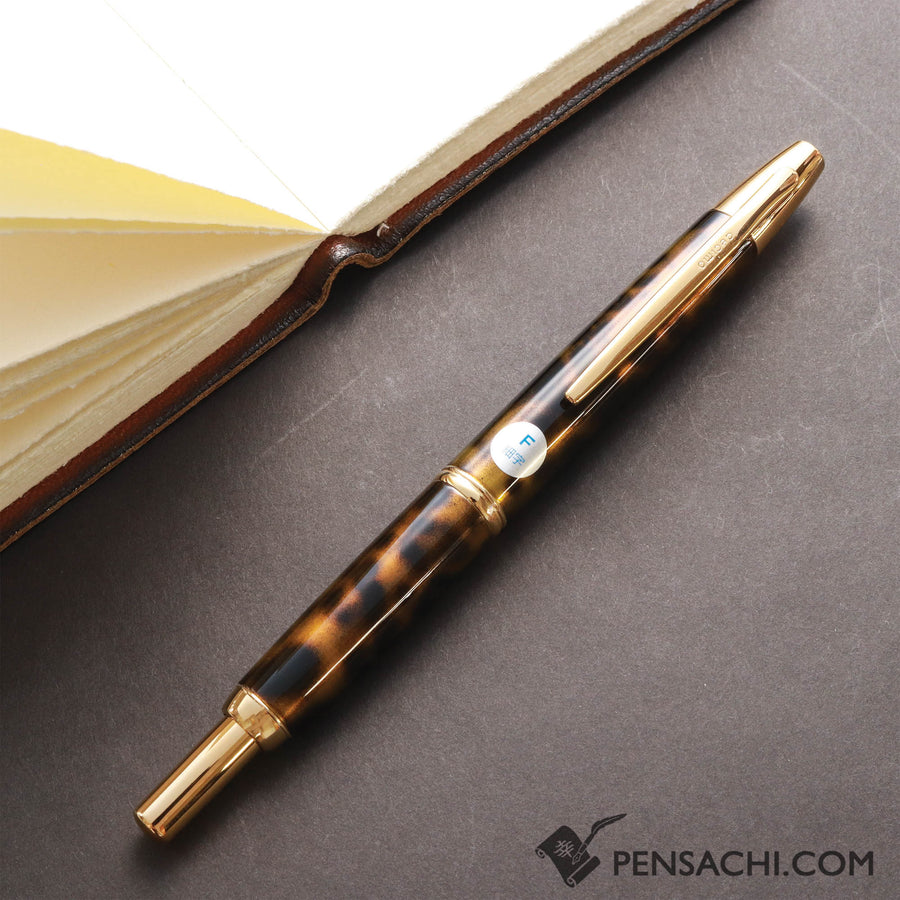 PILOT Limited Edition Vanishing Point Capless Decimo Fountain Pen - Watarase Earth - PenSachi Japanese Limited Fountain Pen