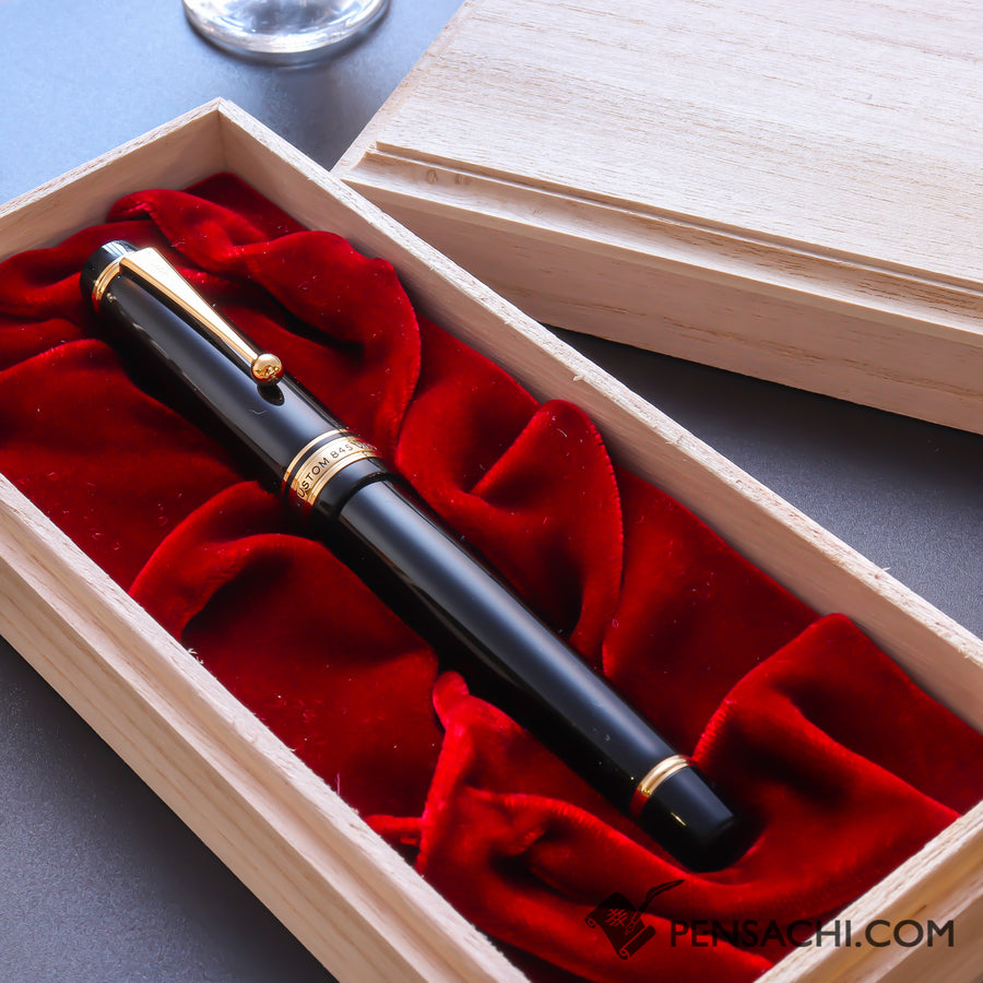 PILOT Custom 845 Fountain Pen - Black - PenSachi Japanese Limited Fountain Pen