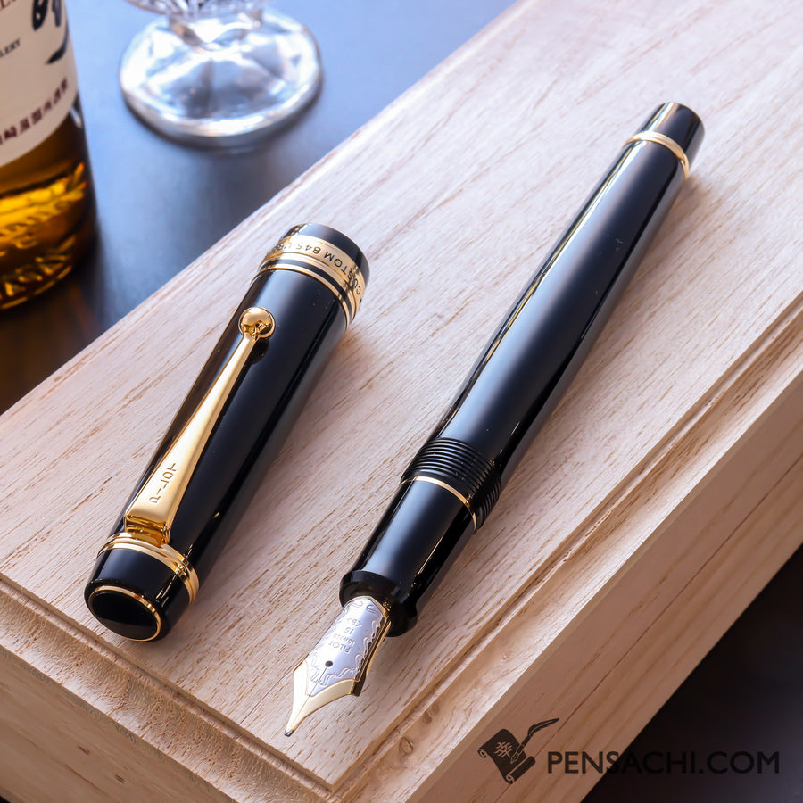 PILOT Custom 845 Fountain Pen - Black - PenSachi Japanese Limited Fountain Pen