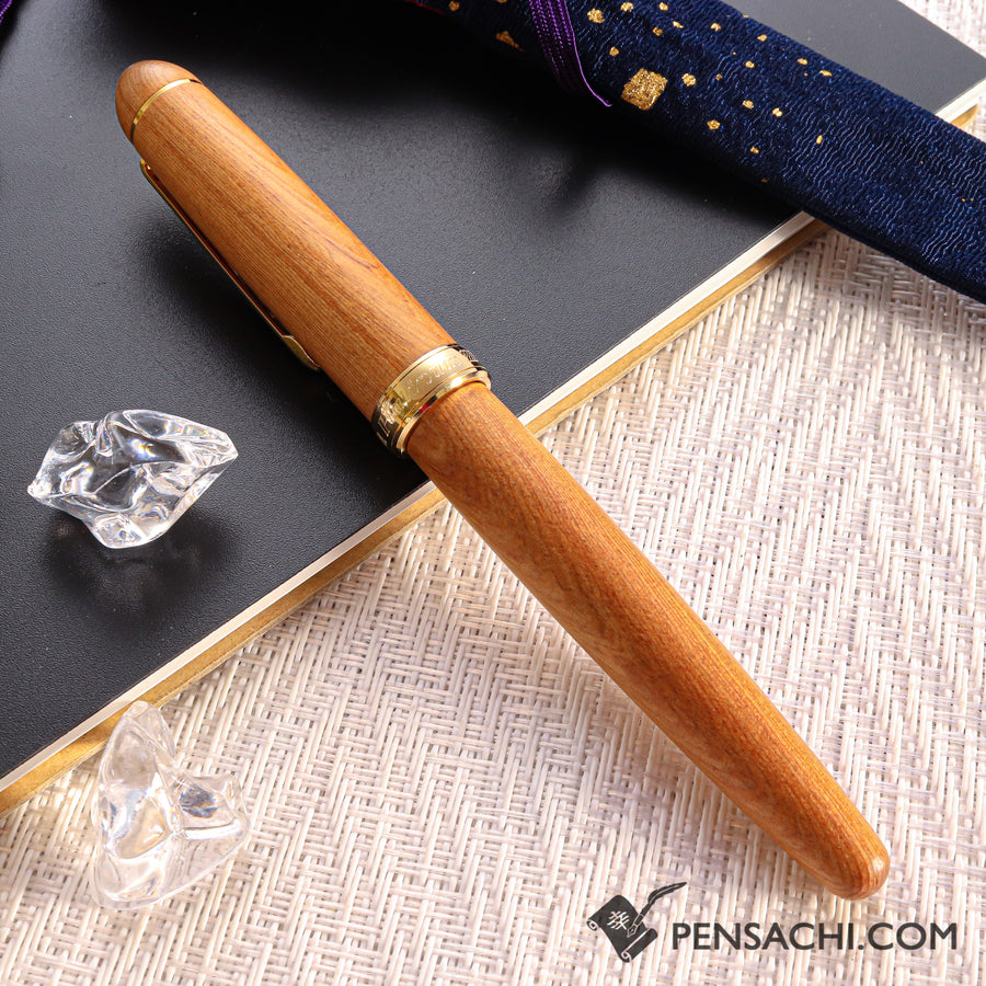 PLATINUM #3776 Century Fountain Pen -  Yakusugi - PenSachi Japanese Limited Fountain Pen