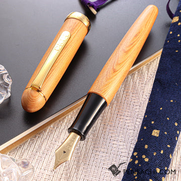 PLATINUM #3776 Century Fountain Pen -  Yakusugi - PenSachi Japanese Limited Fountain Pen