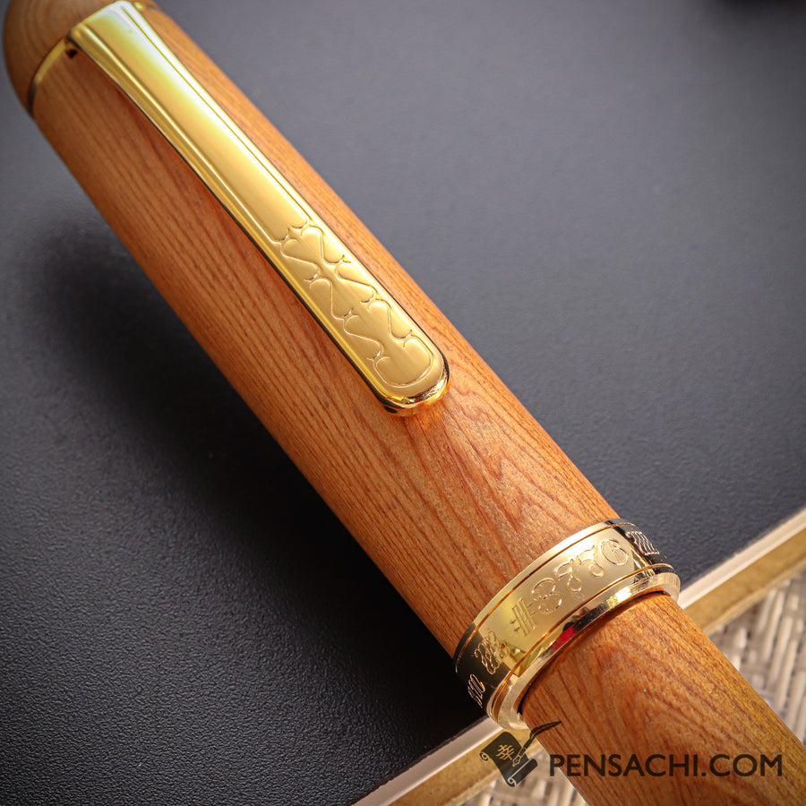 PLATINUM #3776 Century Fountain Pen -  Yakusugi - PenSachi Japanese Limited Fountain Pen