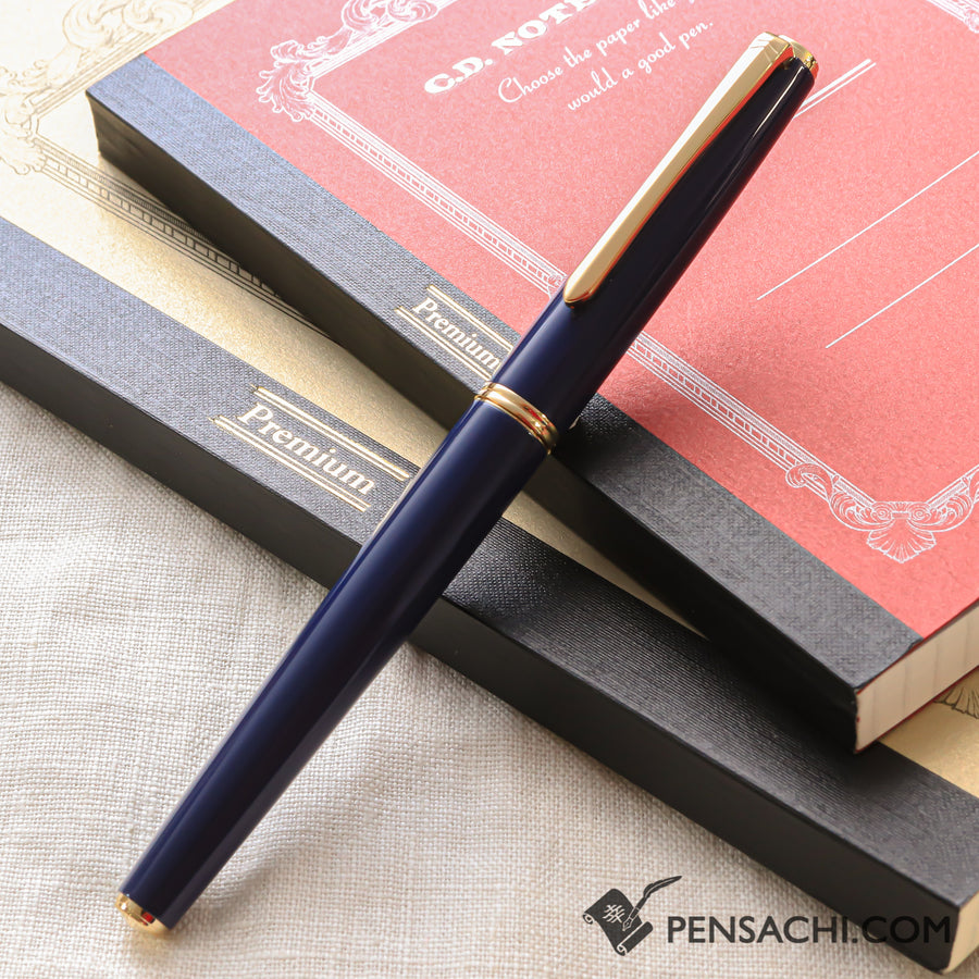 PILOT Deluxe Urushi Fountain Pen - Dark Blue - PenSachi Japanese Limited Fountain Pen