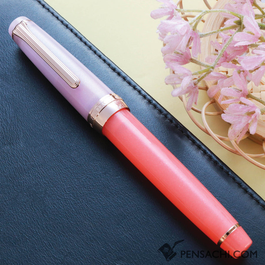 SAILOR Limited Edition Pro Gear Slim Fountain Pen - Botan - PenSachi Japanese Limited Fountain Pen