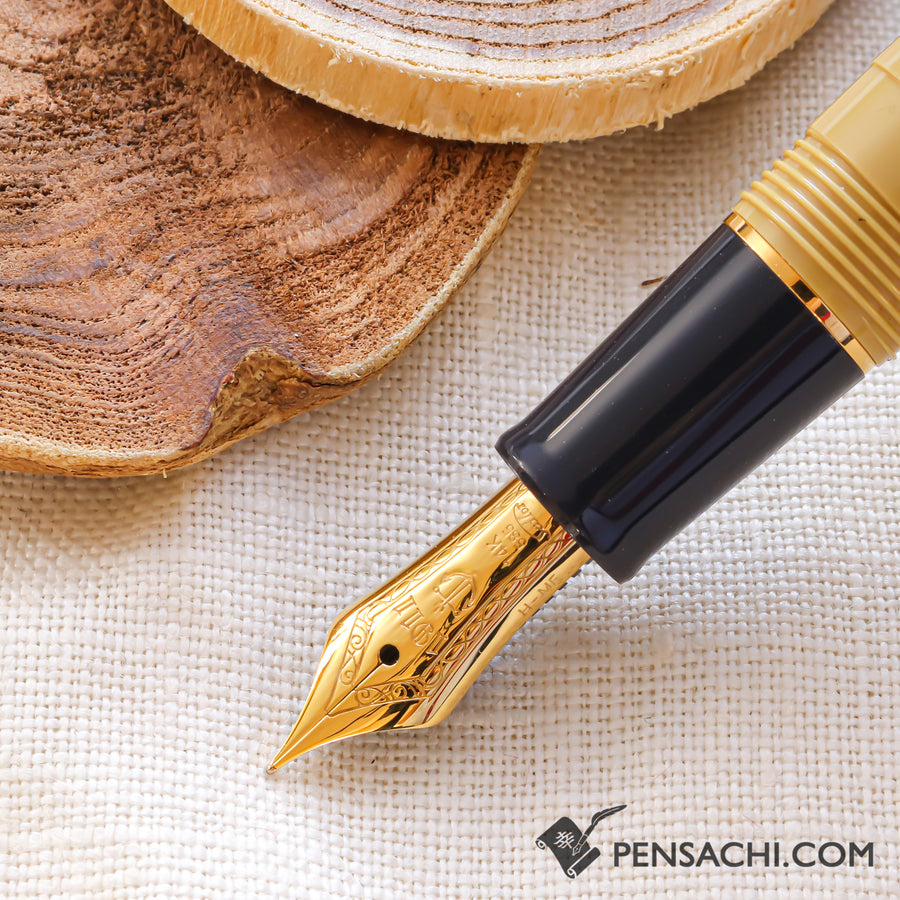 SAILOR Pro Gear Slim Mini Fountain Pen - Mustard Yellow - PenSachi Japanese Limited Fountain Pen