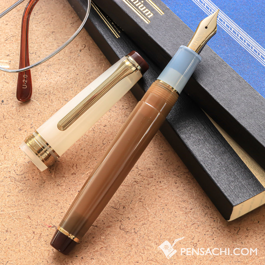 SAILOR Limited Edition Pro Gear Slim Fountain Pen - Siamese - PenSachi Japanese Limited Fountain Pen