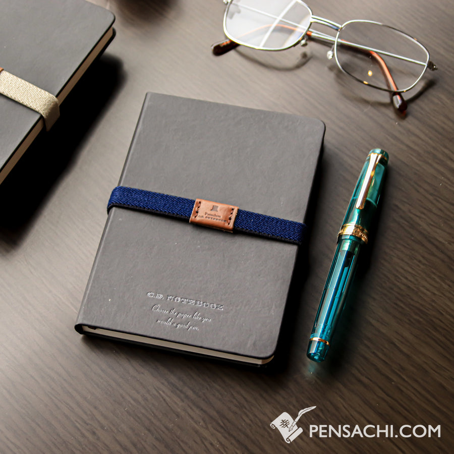 Premium C.D. Notebook A6 Black - Ruled - PenSachi Japanese Limited Fountain Pen