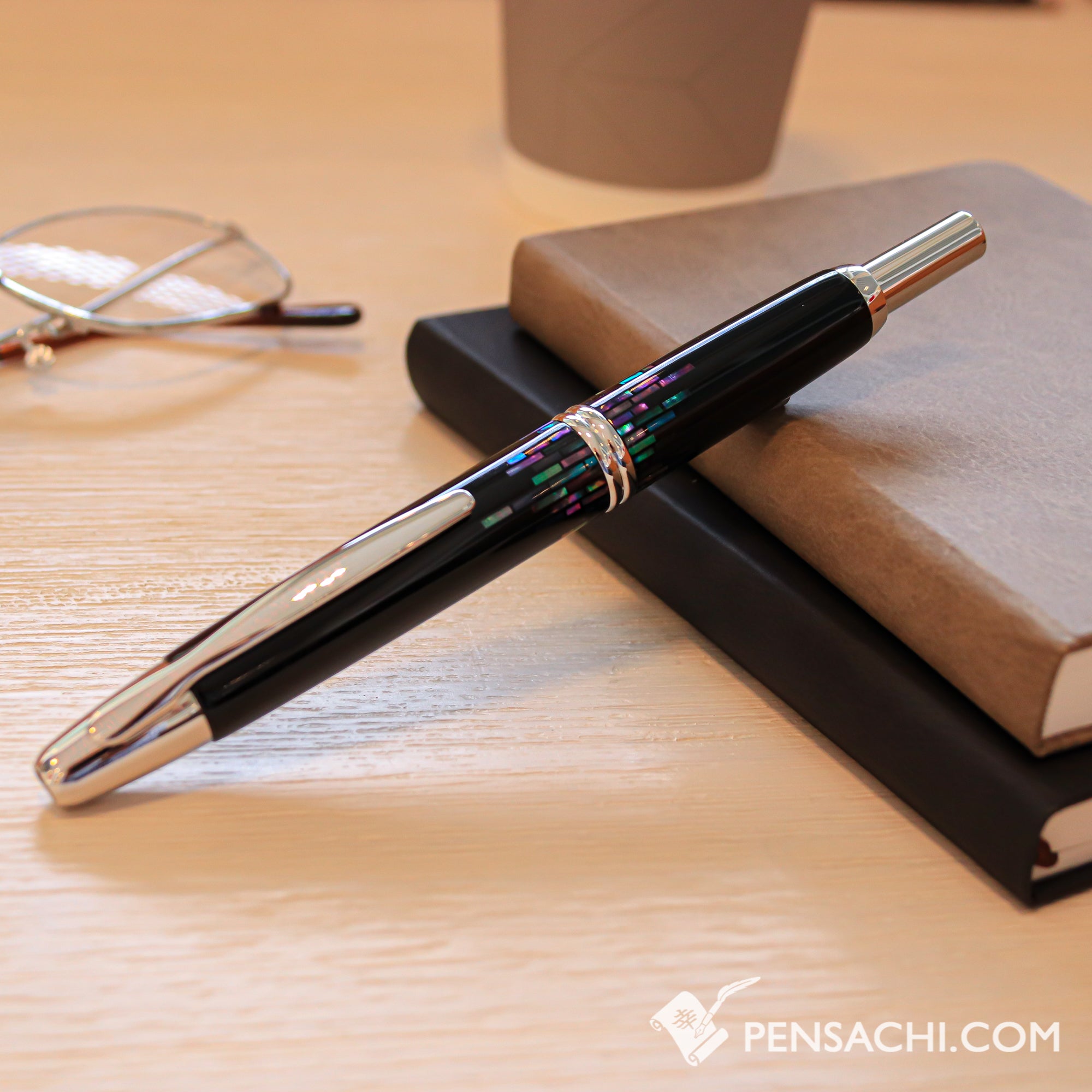 PILOT Vanishing Point Capless Raden Fountain Pen Stripe