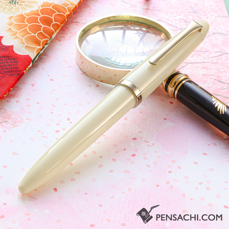 SAILOR 1911 Profit Junior Fountain Pen - Ivory White - PenSachi Japanese Limited Fountain Pen