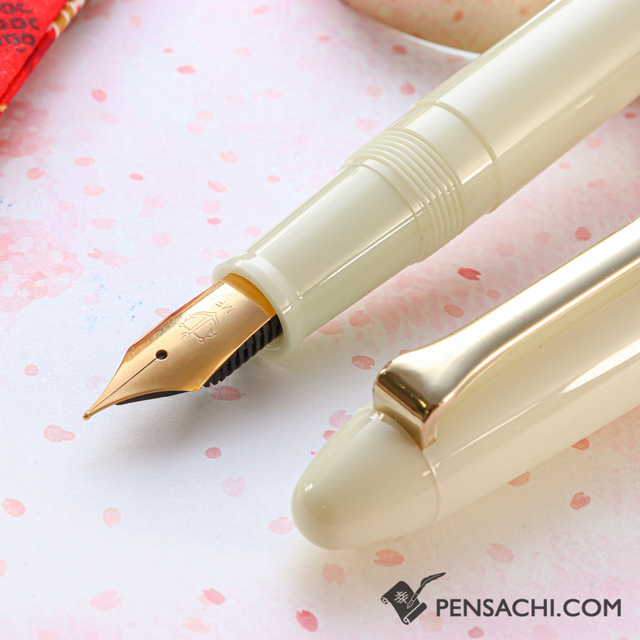 SAILOR 1911 Profit Junior Fountain Pen - Ivory White - PenSachi Japanese Limited Fountain Pen