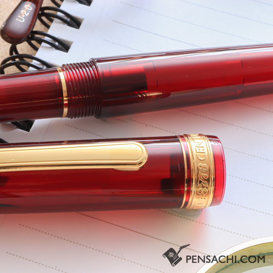 PLATINUM #3776 Century Fountain Pen - Bourgogne - PenSachi Japanese Limited Fountain Pen