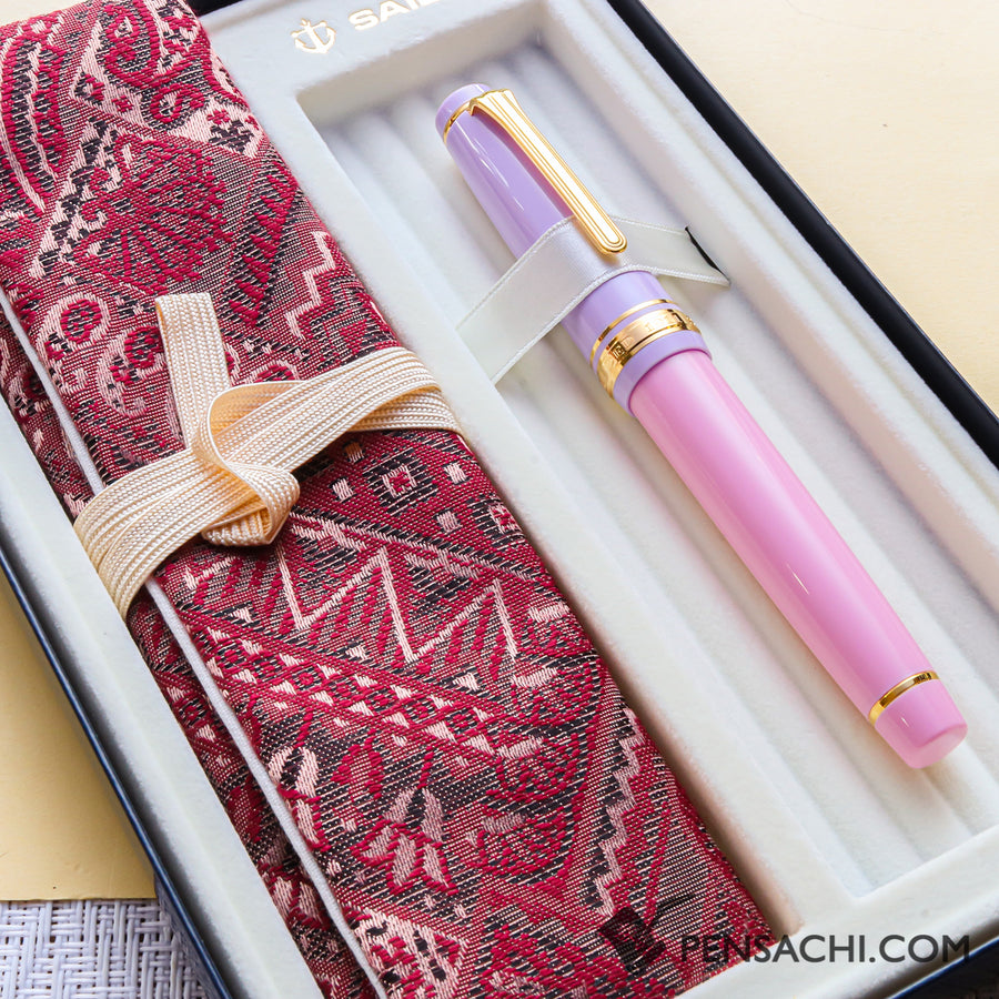 SAILOR Limited Edition Pro Gear Classic Fountain Pen - Violet Pink - PenSachi Japanese Limited Fountain Pen