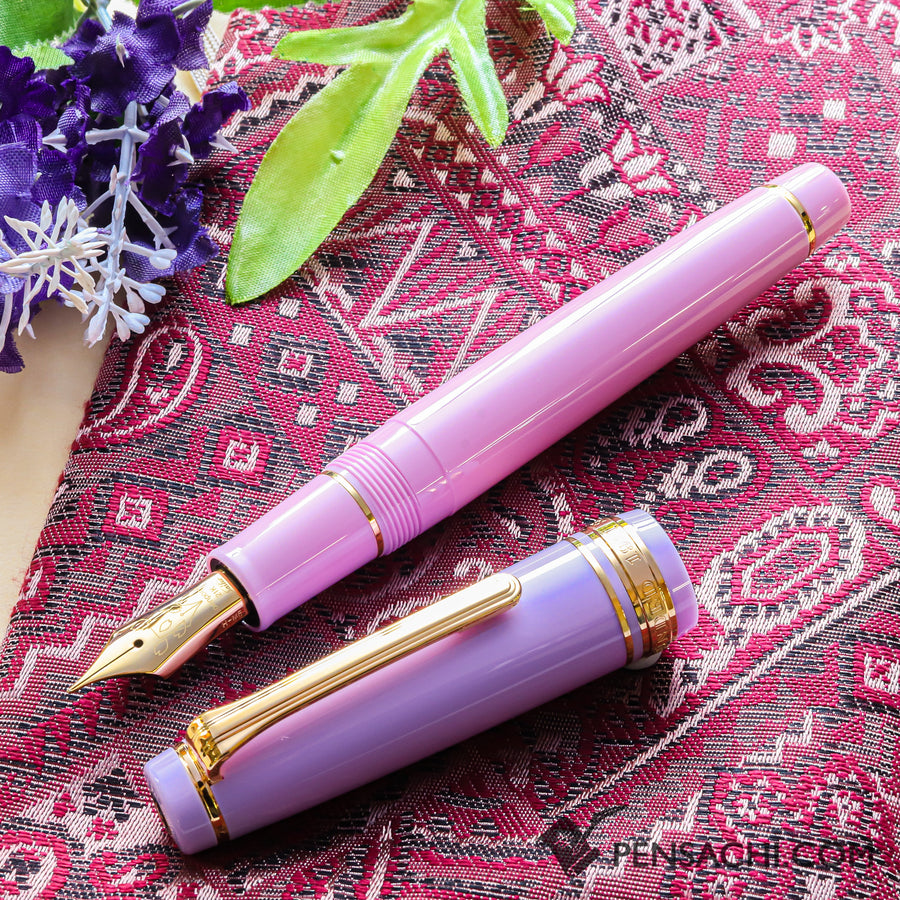 SAILOR Limited Edition Pro Gear Classic Fountain Pen - Violet Pink - PenSachi Japanese Limited Fountain Pen
