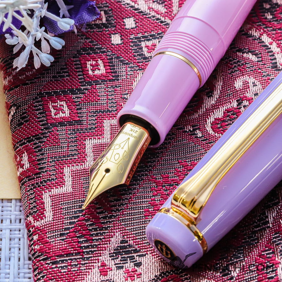 SAILOR Limited Edition Pro Gear Classic Fountain Pen - Violet Pink - PenSachi Japanese Limited Fountain Pen