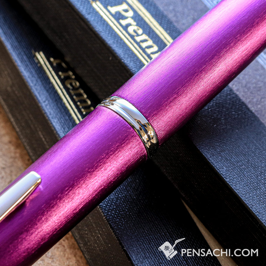 PILOT Limited Edition Vanishing Point Capless Decimo Fountain Pen - Purple - PenSachi Japanese Limited Fountain Pen