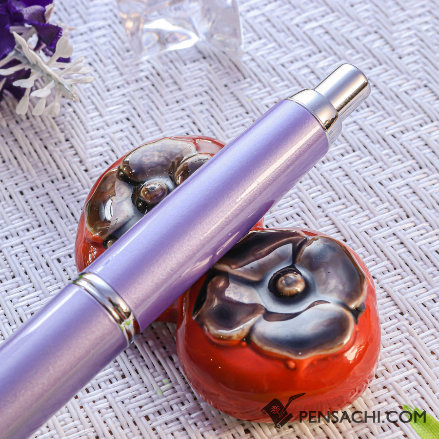 PILOT Vanishing Point Capless Decimo Fountain Pen - Violet - PenSachi Japanese Limited Fountain Pen