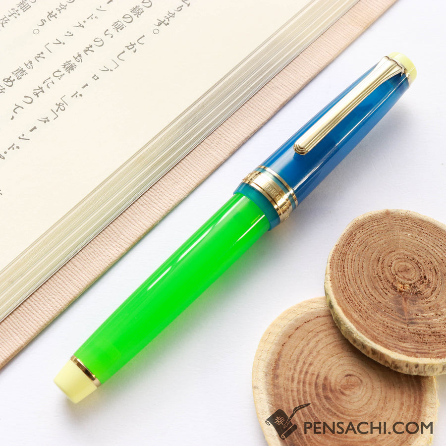SAILOR Limited Edition Pro Gear Slim Fountain Pen - Tayaman - PenSachi Japanese Limited Fountain Pen