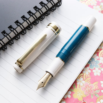 SAILOR Pro Gear Slim Mini Fountain Pen Rencontre - Bleu Ciel - PenSachi Japanese Limited Fountain Pen