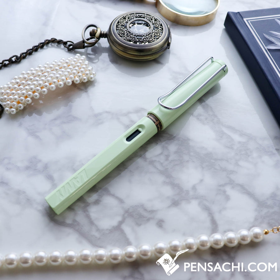 LAMY Safari Special Edition Fountain Pen - Mint Glaze - PenSachi Japanese Limited Fountain Pen