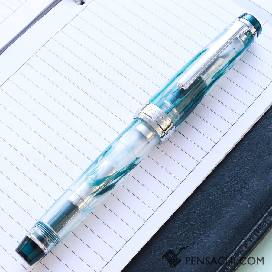 SAILOR Limited Edition Veilio Fountain Pen - Blue Green - PenSachi Japanese Limited Fountain Pen