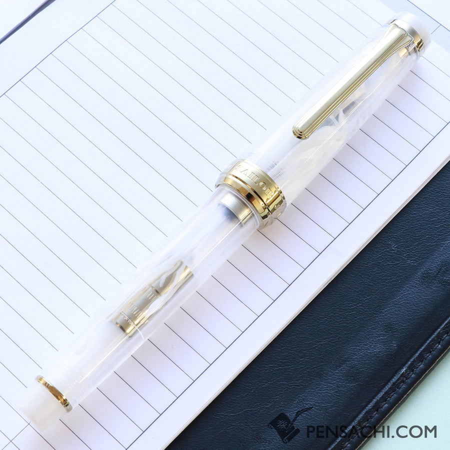 SAILOR Limited Edition Veilio Fountain Pen - Pearl White - PenSachi Japanese Limited Fountain Pen