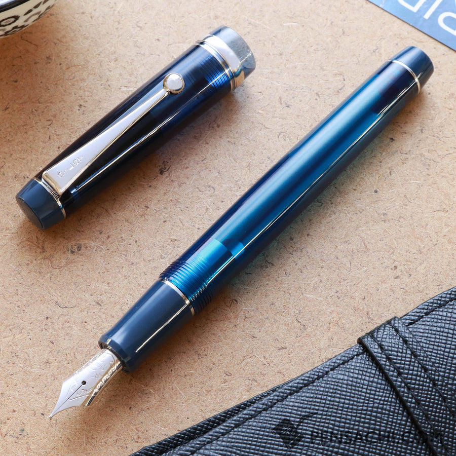PILOT Limited Edition Fountain Pen - Shiripa Blue - PenSachi Japanese Limited Fountain Pen