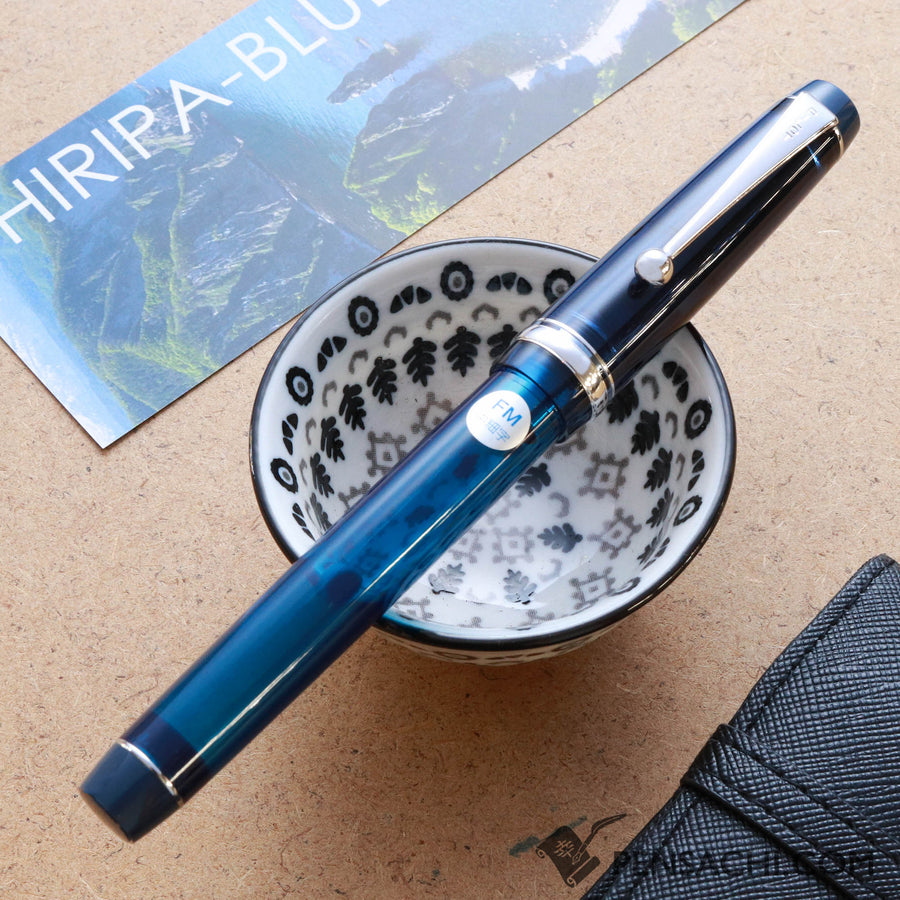 PILOT Limited Edition Fountain Pen - Shiripa Blue - PenSachi Japanese Limited Fountain Pen