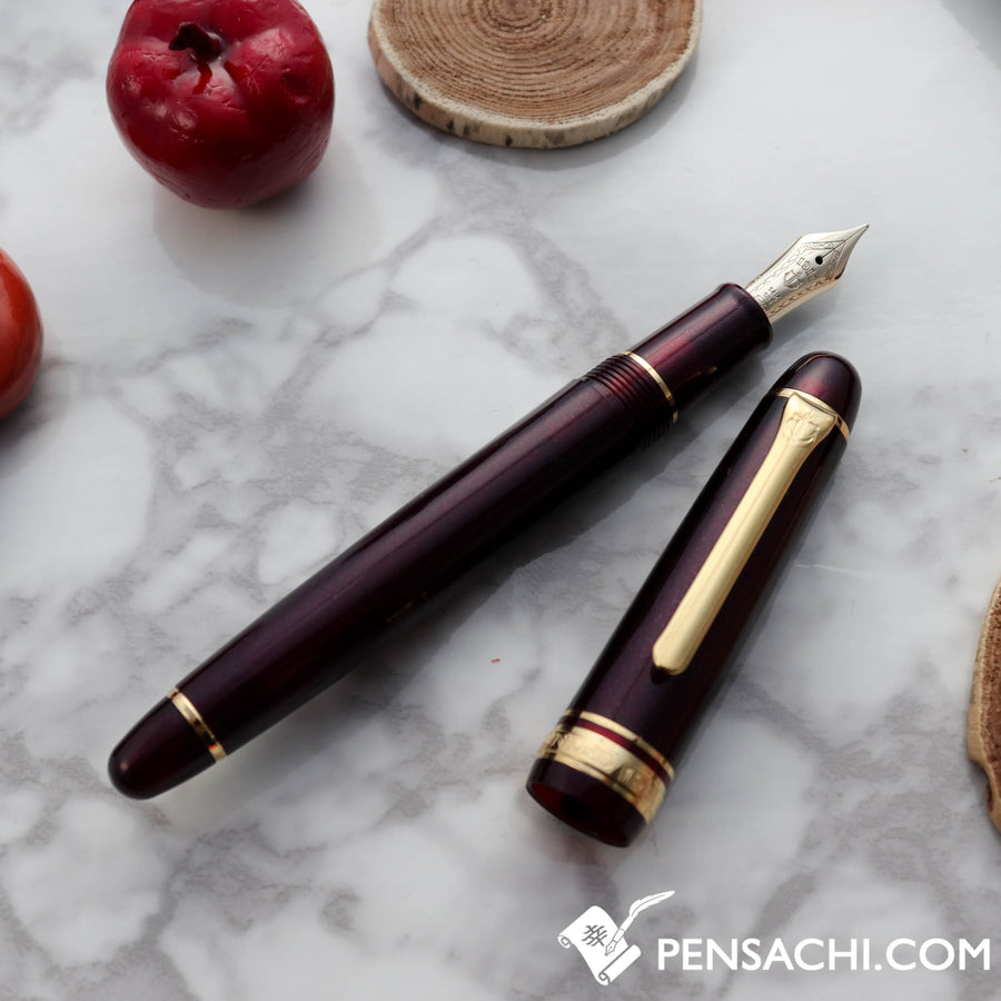 SAILOR Promenade Fountain Pen - Sparkling Red Gold - PenSachi Japanese Limited Fountain Pen